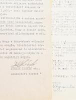 cca 1946-48 A budapesti Testnevelési Főiskola II. világháborús ostrom alatt elpusztult könyvei és sp...