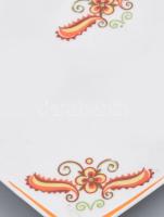 Hollóházi retro pálinkás pohár szett tálcán. Jelzett, hibátlan, m: 4,5 cm, 20x17 cm