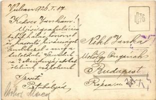 1926 Vulkán, Zsilyvajdejvulkán, Vulcan; Szurdok szoros a Vulkán hegységben / Pasul Surduc, Muntii Va...