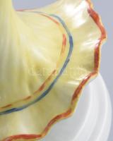 Herendi matyó táncos lány. Jelzett, kézzel festett, hibátlan, m: 15,5 cm