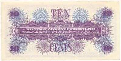 Amerikai Egyesült Államok / Katonai kiadás DN (1968) 10c "B 00108604 B" T:UNC,AU
USA / Mi...