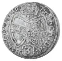 Ausztria 1674. 3kr Ag "I. Lipót" Hall (1,49g) T:AU,XF patina
Austria 1674. 3 Kreuzer Ag &...