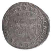 Német Államok / Württemberg 1692. 1kr billon (0,84g) T:2,2- patina German States / Württemnberg 1692...