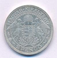 1937. 2P Ag "Madonna" T:XF,VF 
Adamo P7