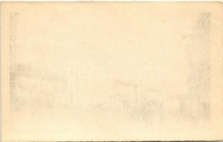 Marosvásárhely, Targu Mures; Posta, Biró, Kincs és Klein üzlete / street view, post office, shops (k...