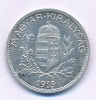 1939. 1P Ag T:AU,XF patina 
Adamo P6