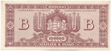 1946. 100.000BP kissé tolódott nyomattal T:F
Adamo P36