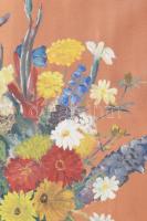 Jelzés nélkül: Csendélet. Olaj, vászon, dekoratív keretben kissé sérült keret 35x47 cm