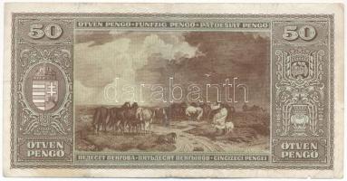 1945. 50P T:F kis anyaghiány, folt
Adamo P15