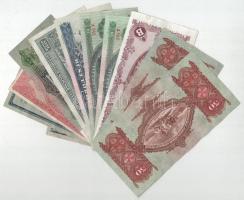 11db-os korona, pengő és forint bankjegy tétel T:F,VG közte folt