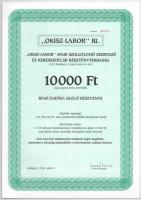 3db klf modern részvény, közte Nagykanizsa 1986. A Kanizsa Bútorgyár érdekeltségialap-kiegészítő köt...