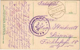 1917 Targoviste, Tergovistye, Tirgovics; Scoala de Cavalerie, Bulevardul Carol I / cavalry school, s...