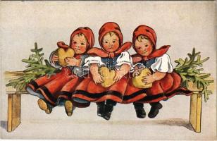 Karácsonyi üdvözlet! Magyar népviselet / Christmas greeting, Hungarian folklore