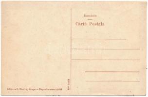 Bucsecs-hegység, Butschetsch, Muntii Bucegi; Crucea-Monument de pe muntele Caraiman / emlékmű, keres...