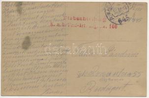 1918 Braila, Strohempfang am Kai Braila / folklore + "Stabsabteilung K.u.K. Feld-Art. Reg. No. ...