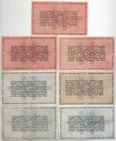 1946. 500.000AP (2xklf) + 1.000.000AP (3x) az egyik fordított címerrel + 10.000.000AP (2x) T:F,VG