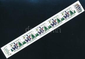 2023 Karácsony öntapadós hologrammos 5-ös csík vonalkóddal és Boldog Karácsonyt! felirattal