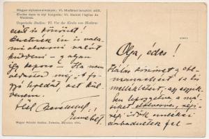 Magyar stylustanulmányok VI. Madarasi templom előtt. Magyar Adorján kiadása (Zelenika, Dalmácia 1914...