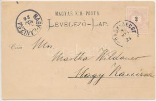 1899 (Vorläufer) Orsova, Kazán-szoros, Széchenyi út és emléktábla / Kasanenge, Széchenyi-Strasse / L...