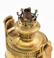 Antik réz hajólámpa búra nélkül 28 cm