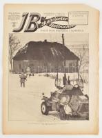 1943 Illustrierter Beobachter c. német háborús magazin március 11-i száma, a címlapon a keleti front híreivel fekete-fehér fotókkal, sérült lapszélekkel