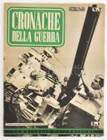 1939 A Cronache Della Guerra c. olasz háborús magazin december 2. száma fekete-fehér fotókkal,