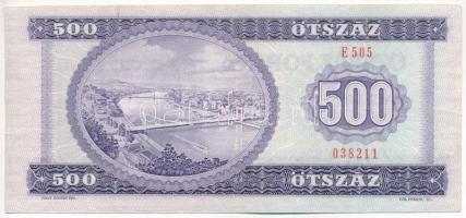 1980. 500Ft eltolódott nyomat T:F szép papír
Adamo F42