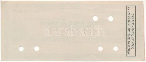 India DN 100R "State Bank of India" "SPECIMEN" utazási csekk T:AU
India ND 100 ...