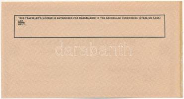 Nagy-Britannia DN 2P "Standard Bank" "SPECIMEN" utazási csekk T:AU United Kingdo...