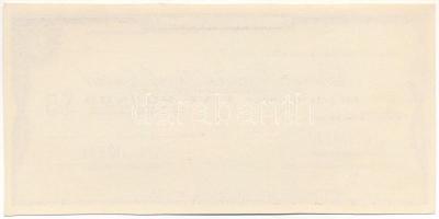 Nagy-Britannia DN 5P "National Provincial Bank" "SPECIMEN" utazási csekk T:UNC
...