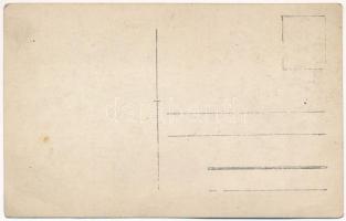 1915 Első világháborús osztrák-magyar katonai vasútépítő ezred hídépítés közben, gőzmozdony teszt, v...