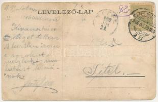 1906 Budapest XV. Rákospalota-Újpest, Palota-Újpest; vasútállomás + "BÉCS-BUDAPEST 2. SZ."...