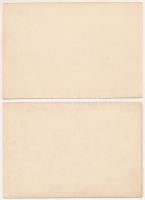 Szováta-fürdő, Baile Sovata; cukrászda és meleg kádfürdő - 2 db régi lap füzetből / confectionery an...