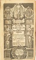 Aegidius Gutbier: Novum Testamentum Syriac?.Hamburg, 1664. Szerzői. 1 t rézmetszetű címlap (kijár) +...