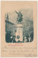 1900 Miskolc, Kossuth szobor. Lövy József fia kiadása (fa)