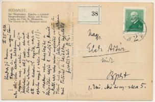 1936 Budapest XIII. Szt. Margitsziget, Kápolna a romoknál (fl)