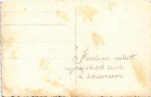 Kovászna, Covasna; megrongálódott sínek a székelyföldi "Szélkapunál" Kovászna mellett / da...