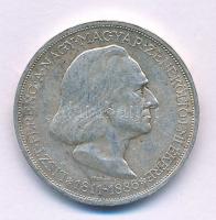 1936. 2P Ag "Liszt" T:XF patina