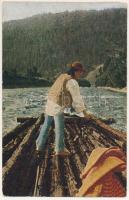 4 db régi képeslap: erdélyi tájakon (?) / 4 pre-1945 postcards: Transylvanian places (?)