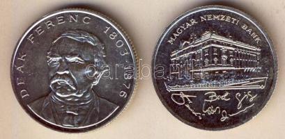 1992-94. 200Ft Ag "MNB" + "Deák" T:BU,2