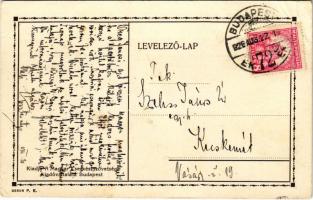 1926 Cserkész művészlap. Kiadja A Magyar Cserkészszövetség kiadóvállalta / Hungarian boy scout art p...