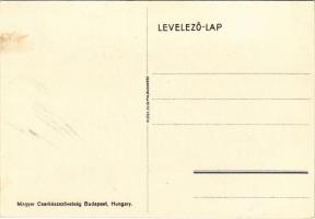 Cserkész és népviseletes fiú. Cserkész művészlap. Kiadja A Magyar Cserkészszövetség / Hungarian boy ...