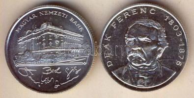 1993-94. 200Ft Ag "MNB" + "Deák" T:BU,2