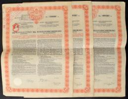 1914. Budapest "Budapest Székesfőváros" 4 1/2%-os kötelezvény bemutatóra 480K-ról, magyar ...