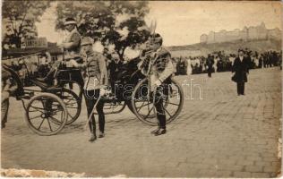 Budapest V. Katolikus Népszövetség könyörgő körmenete 1915. május 30. (ázott sarkak / wet corners)