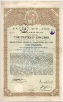 1916. Budapest "A Magyar Korona Országai 5 1/2%-kal Kamatozó Törlesztéses Kölcsön" 2000K-r...
