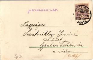 Budapest XI. Gellérthegyi részlet, Tabán. Székesfőv. Házinyomda litho (r)