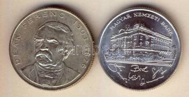 1993-94. 200Ft Ag "MNB" + "Deák" T:BU,2