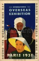 1931 Utazás a Föld körül egy nap alatt. Nemzetközi Gyarmati Kiállítás Párizsban (angol verzió) / Exposition Coloniale Internationale / International Colonial Exposition in Paris (English edition) s: Desmeures