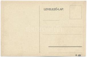 1911 A II. Budapesti Kirakatverseny reklámlapja / 2nd Shop Front Competition in Budapest advertising...